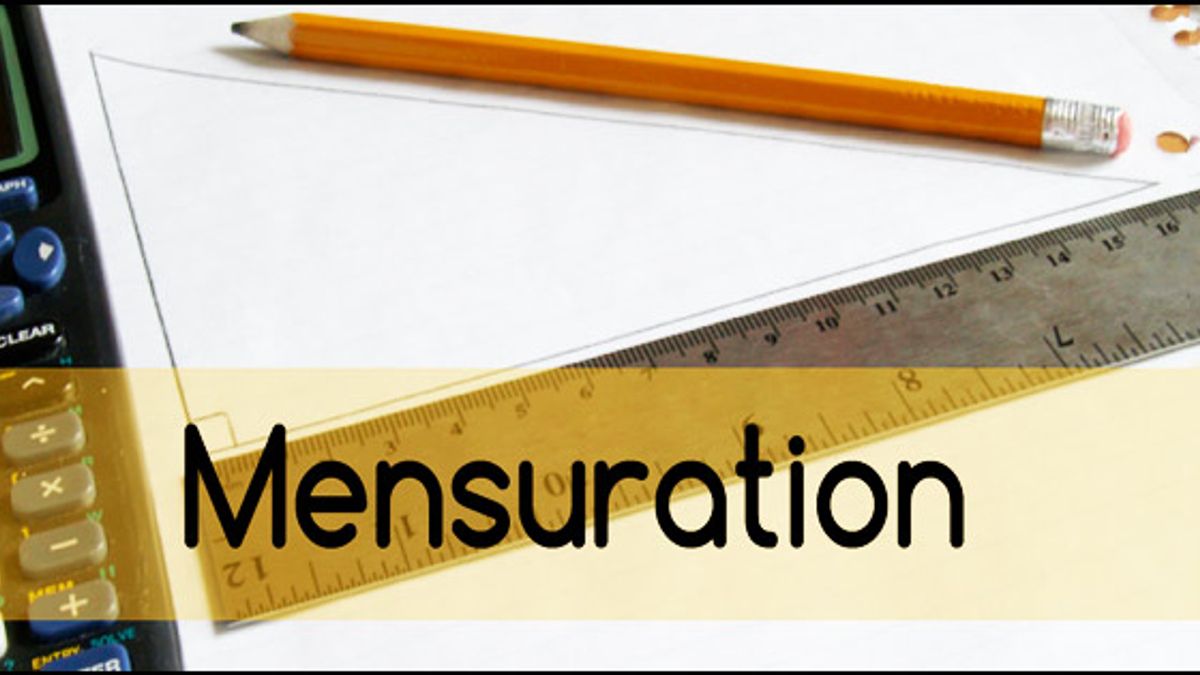 Mathematics notes on Mensuration