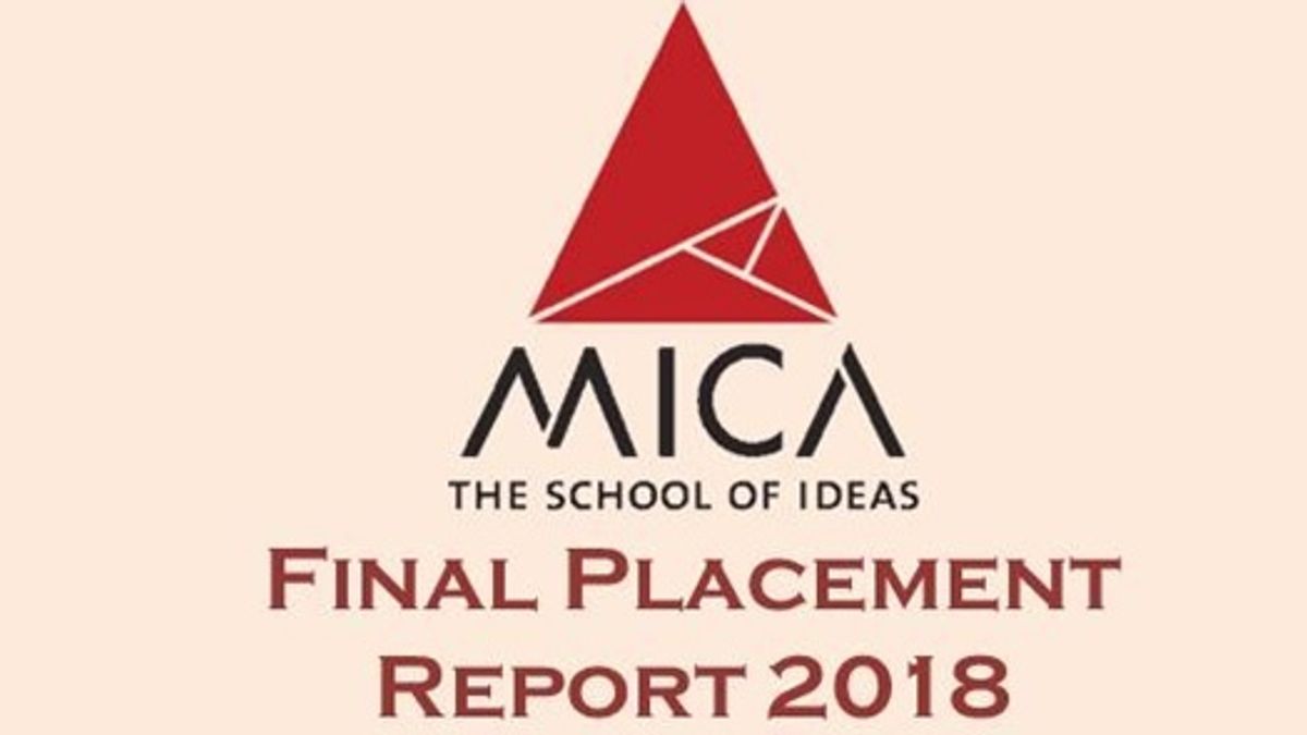 MICA Ahmedabad Final Placement Report 2017