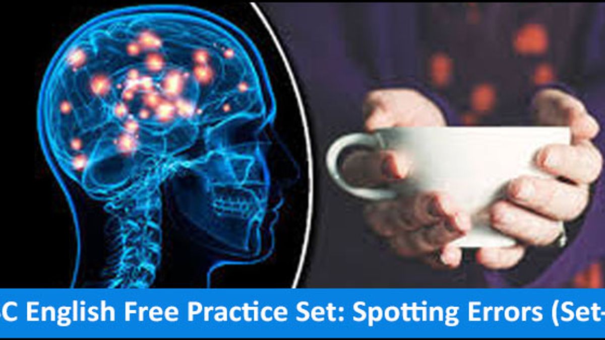 SSC English practice set