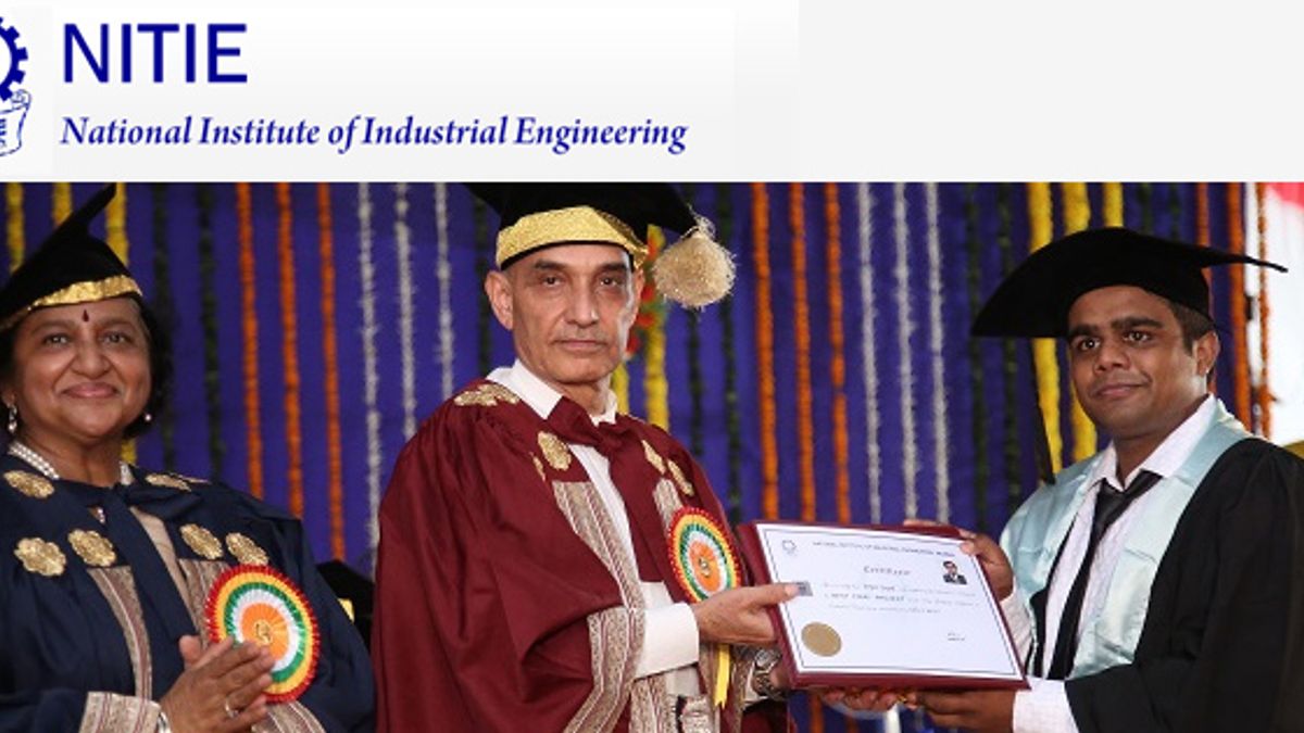 NITIE Superintendent & Other Posts Job
