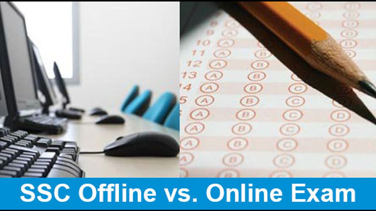 ssc online vs offline