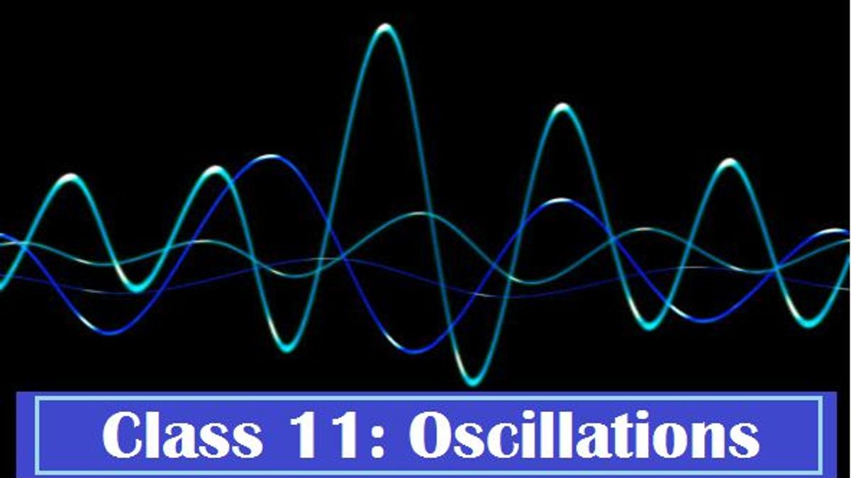 Oscillations: NCERT Solutions