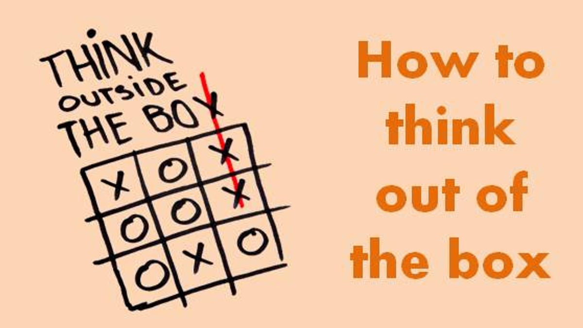 How to think out of the box