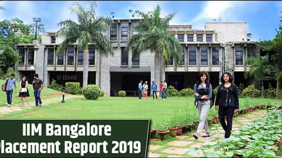 IIM Bangalore Placement Report 2019