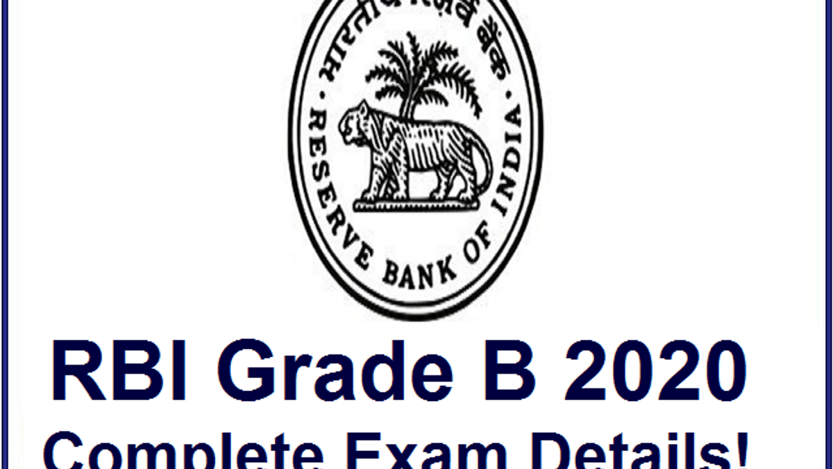 RBI Grade B 2020