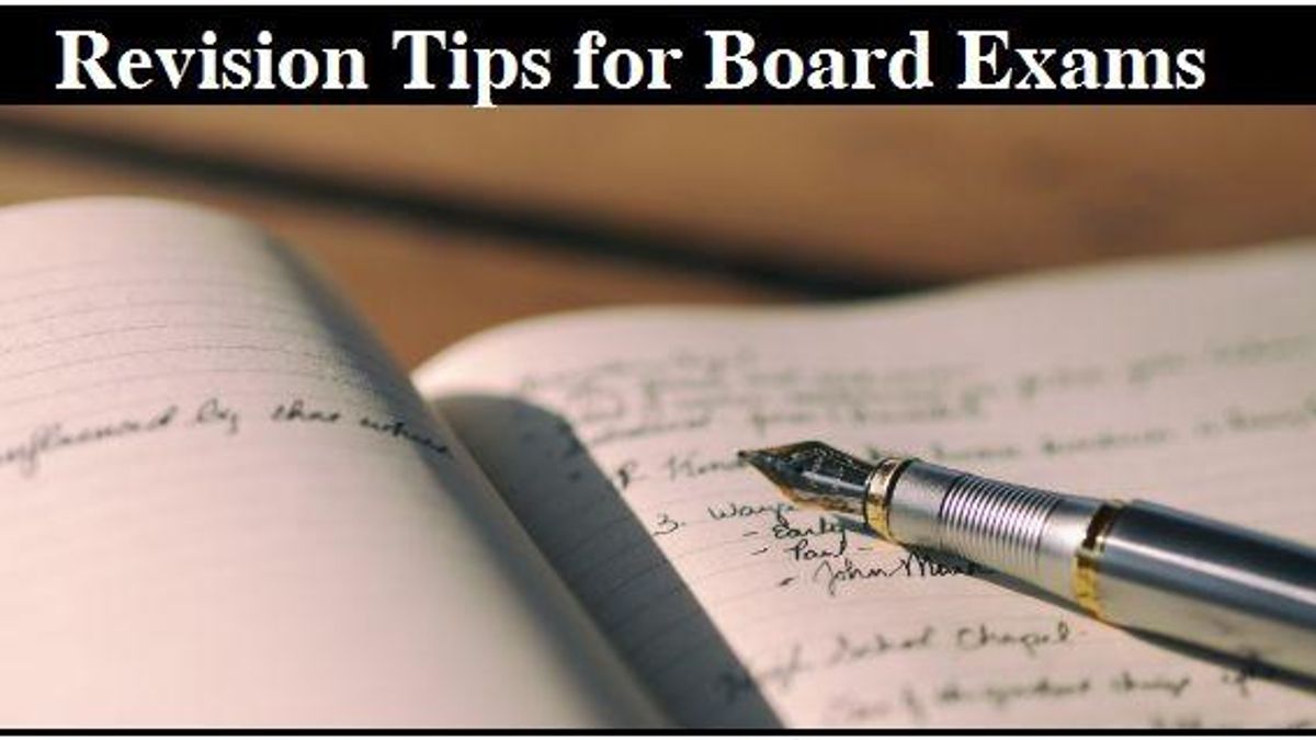 Tips to follow while revising for CBSE board exams