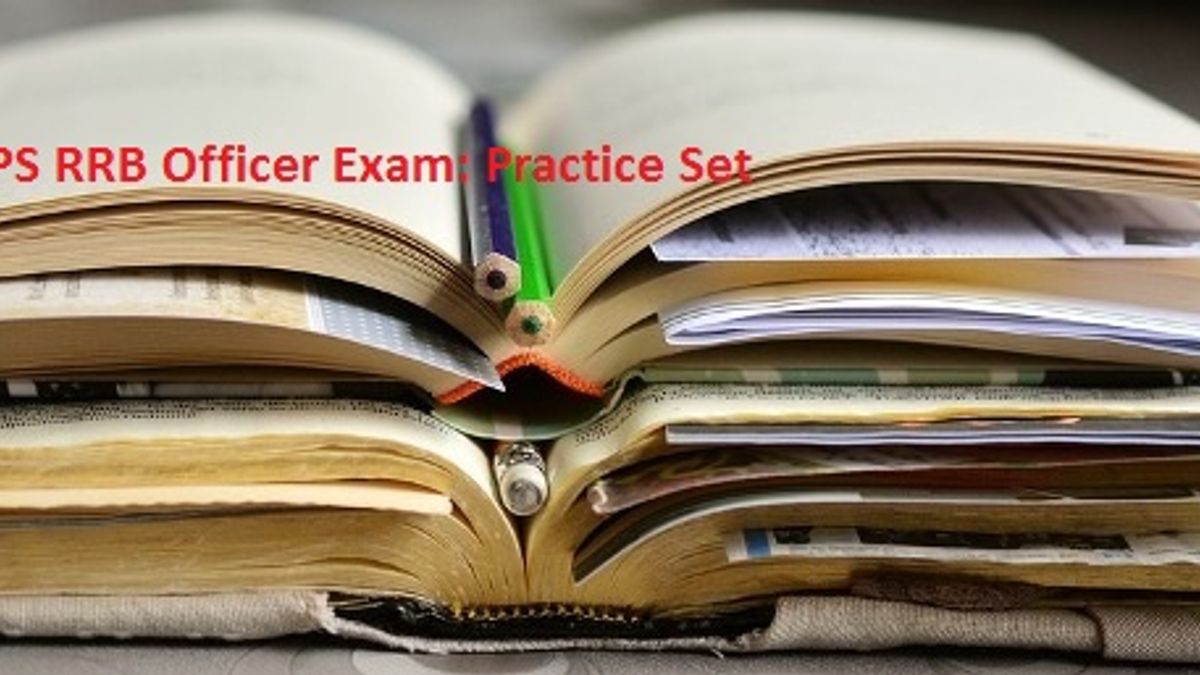 IBPS RRB officer exam practice set
