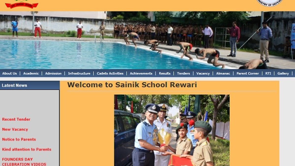 Sainik School Rewari Lower Division Clerk, Teacher and Other Posts 2019