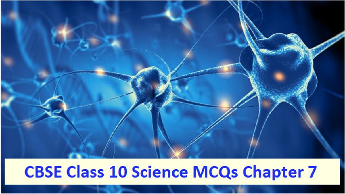 CBSE Class 10 Science MCQs Chapter 7 Control and Coordination