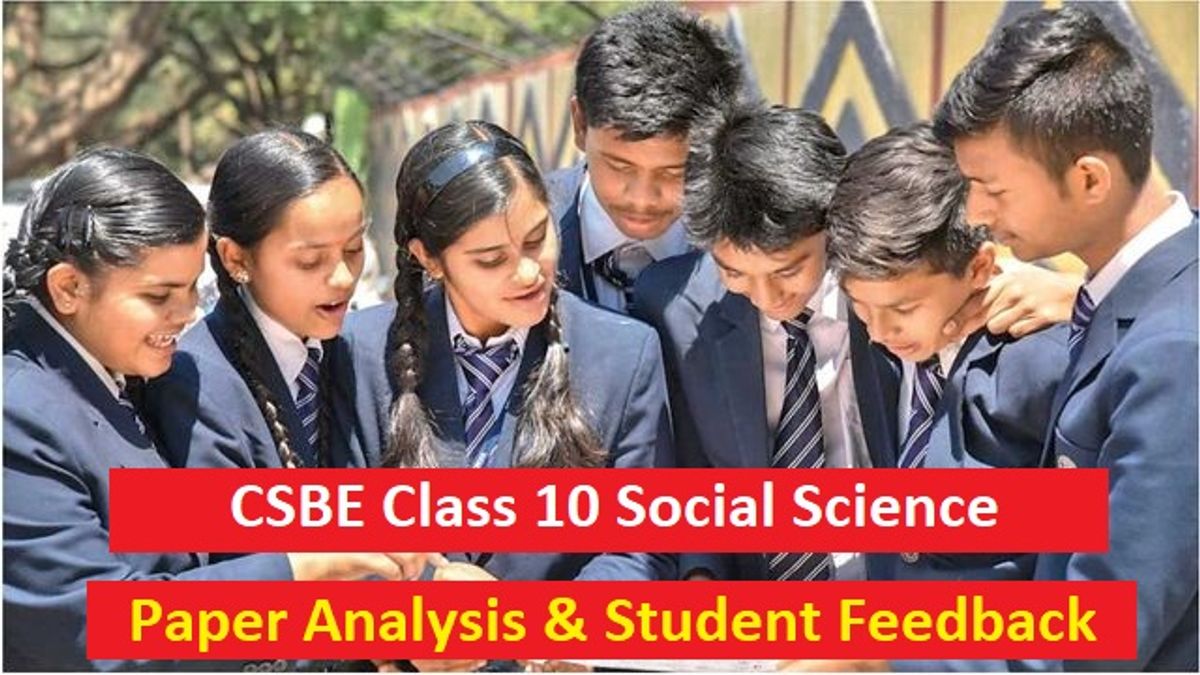 CBSE Class 10 Social Science Board Exam 2020