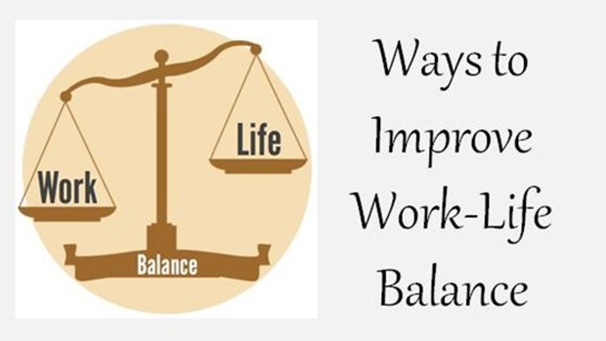 Tips to improve your ruined work life balance