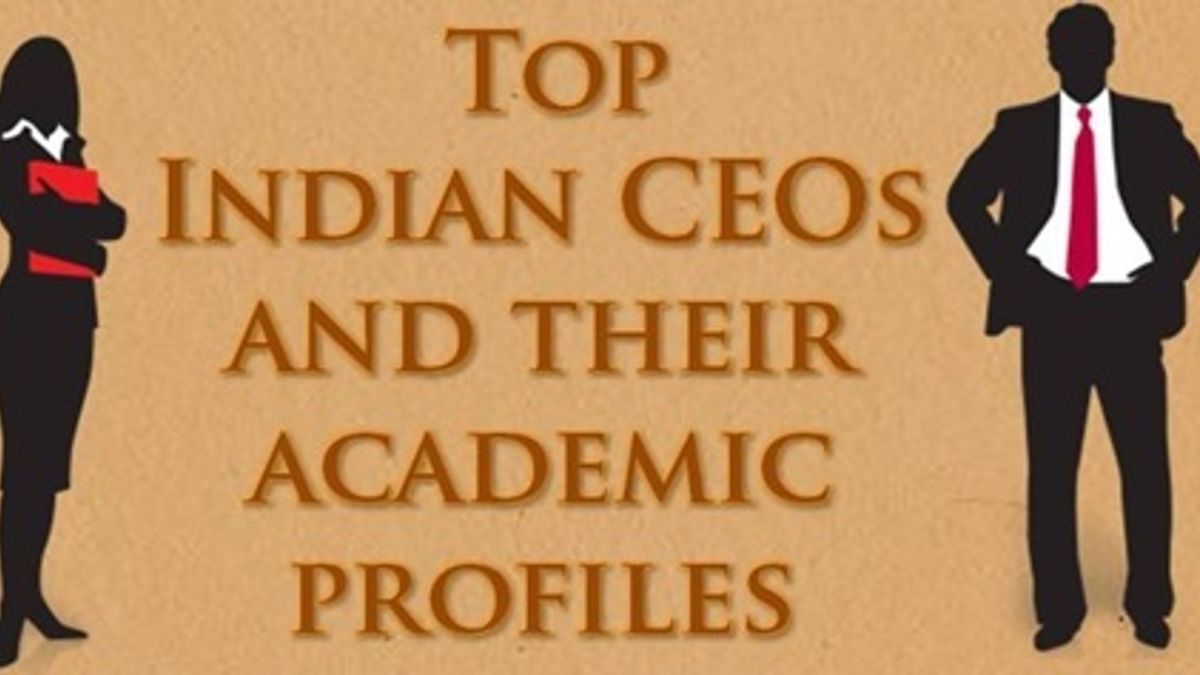 Success Stories: Top Indian CEOs and their academic profiles