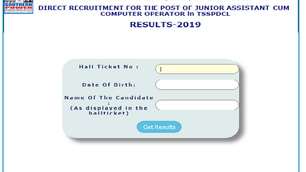 TSSPDCL JLM JACO and JPO 2019 Results 