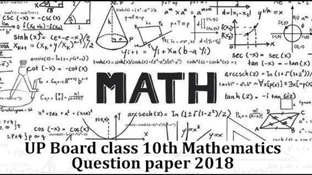 Class 10th Maths Question Paper