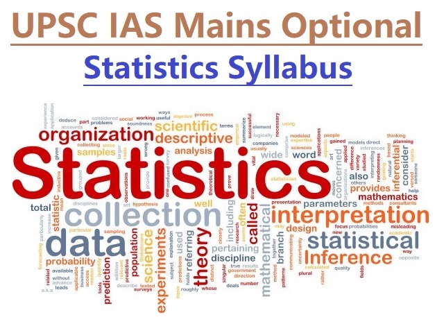 UPSC IAS Mains 2020: Syllabus for Statistics Optional Papers