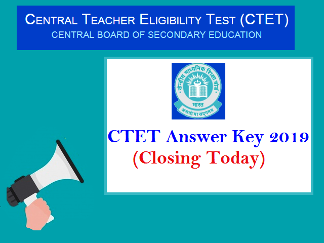 CTET Answer Key 2019 Released