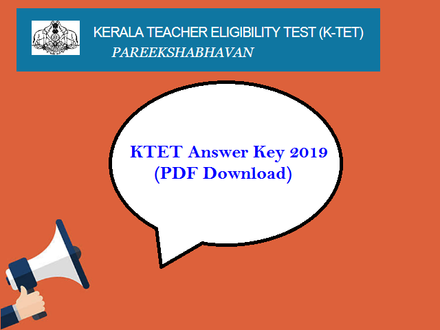 PDF Download KTET Answer Key 2019