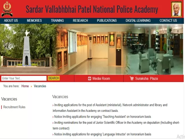 SVPNA Recruitment 2021: Apply for Non Teaching Posts