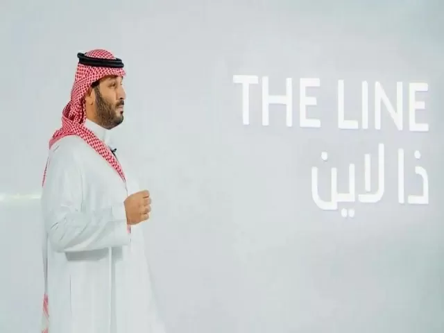 The Line city within NEOM