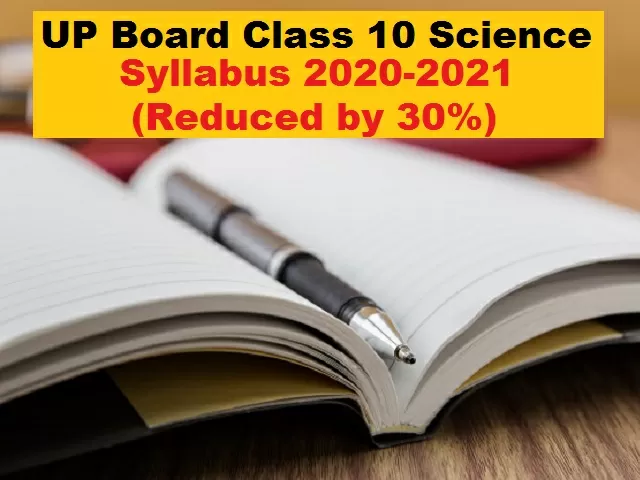 class 10 science syllabus 2020 21 pdf