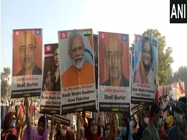 Pro-Freedom Rally in Pakistan's Sindh
