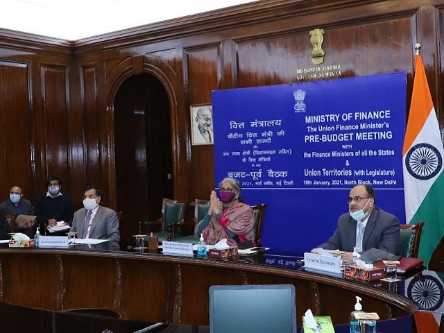 FM Nirmala Sitharaman conducts pre-budget consultations with State/ UT Finance Ministers