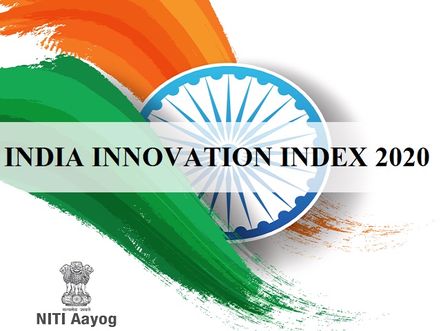 INDIA INNOVATION INDEX 2020 NITI Aayog 