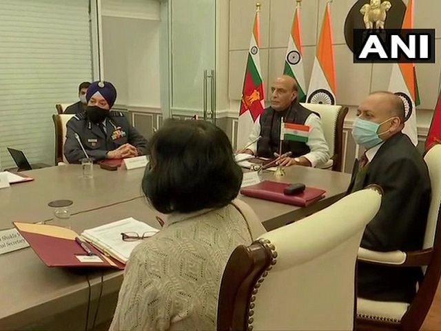 India-Singapore 5th Defence Ministers Dialogue held virtually