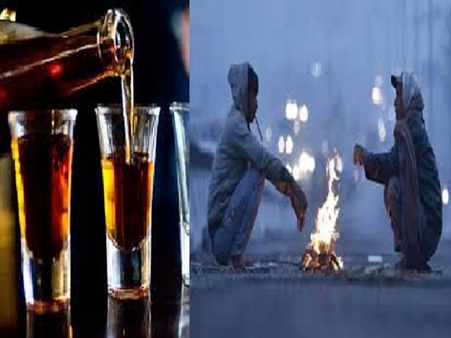 Why has IMD advised people in north India not to drink alcohol during the cold wave?