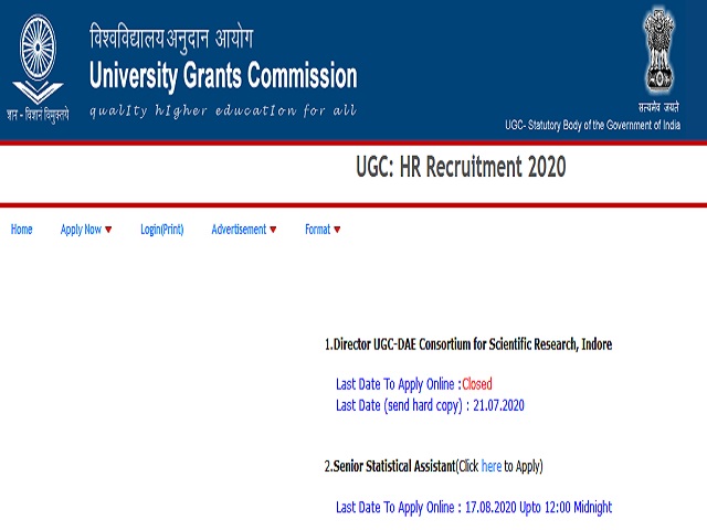 Hindi -UGC Recruitment 2021 Notification Out @ugc.ac.in For Consultant ...