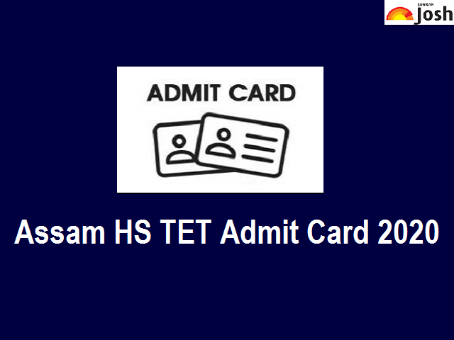 Assam HS TET Admit Card 2020 