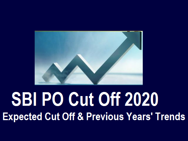 SBI PO Cut off 2020