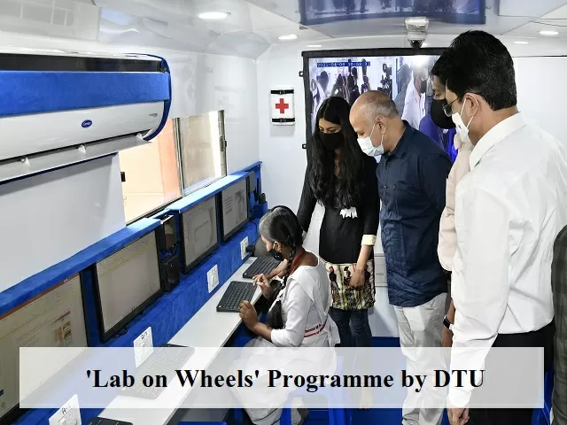  'Lab on Wheels' programme by Delhi Technological University 