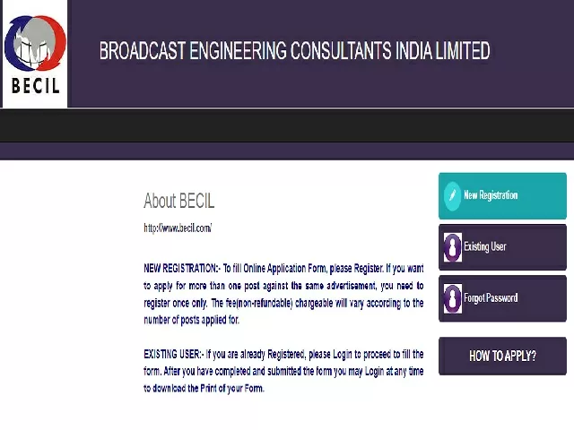  BECIL Recruitment 2021