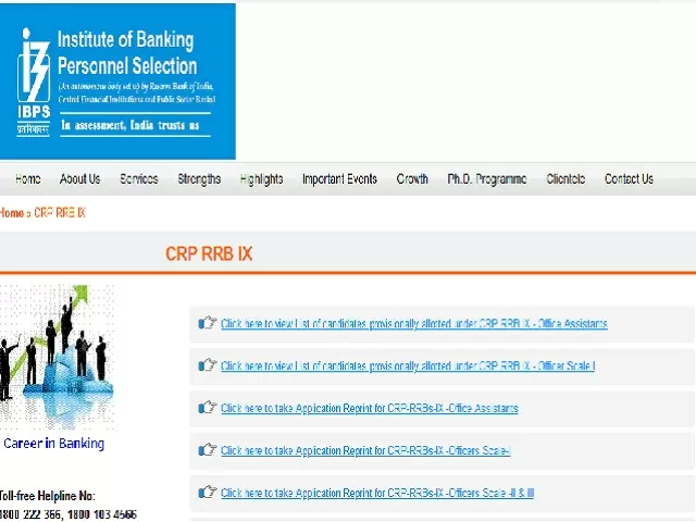 IBPS RRB PO 2021 Provisional Allotment List