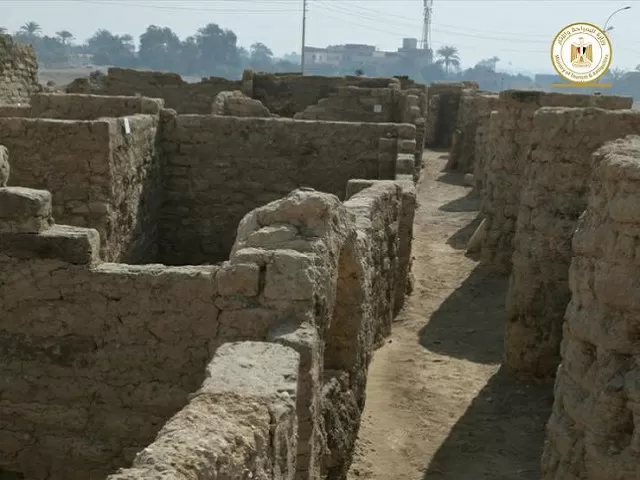 'Lost Golden City', Source: Twitter/ The Ministry of Tourism and Antiquities, Egypt
