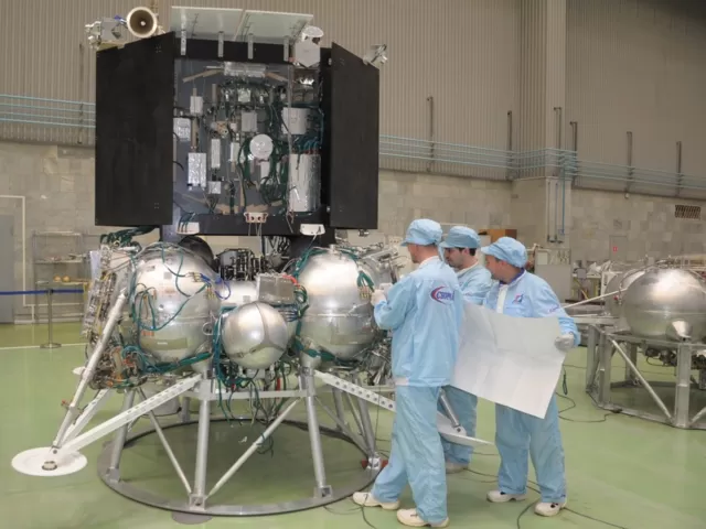 Russian Spacecraft Luna 25, Source: Twitter/Roscosmos