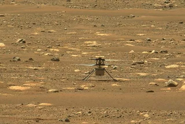 NASA’s ‘Ingenuity’ takes first powered flight on Mars