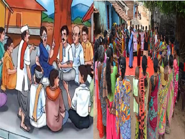National Panchayati Raj Day | Panchayati raj in India Drawing | gram  panchayat drawing very easy #NationalPanchayatiRajDay #drawing #panchayat  #panchayatelections2021 #village #HowTo : u/MishaPrayuShow