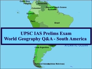 UPSC IAS Prelims 2021 Important Questions on World Geography