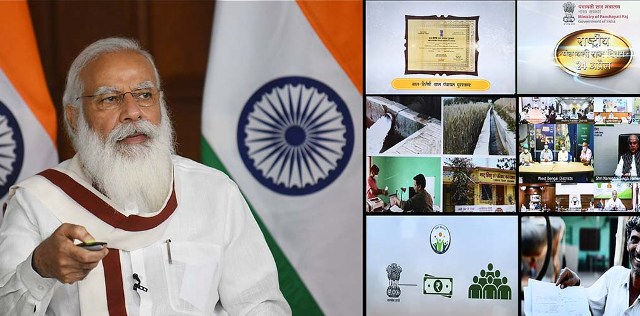 प्रधानमंत्री मोदी ने स्वामित्व योजना के तहत ई-संपत्ति कार्ड किये वितरित