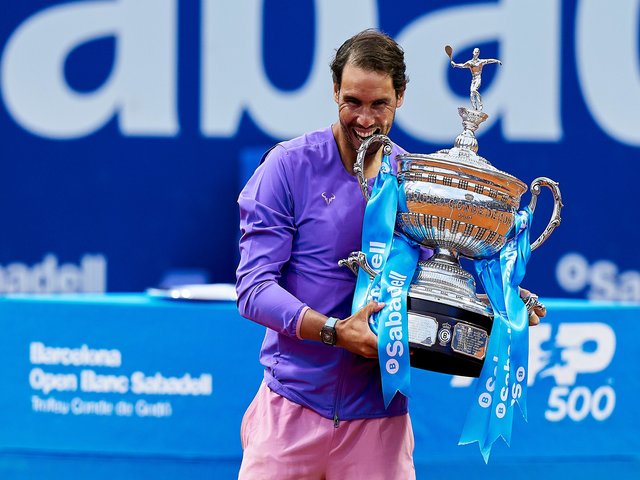 Rafael Nadal Beat Stefanos Tsitsipas To Claim 12th Barcelona Open Title