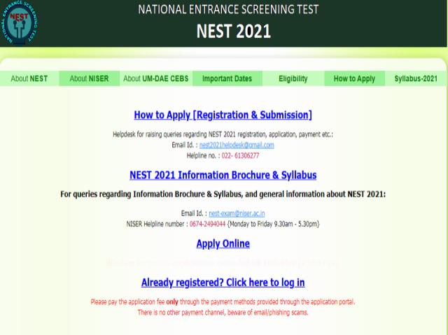 NEST 2021 online application dates extended to May 10 ...