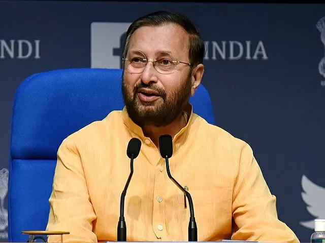 Environment Minister Prakash Javadekar