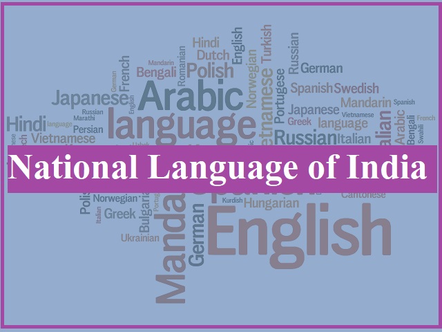 national language of india official language of india