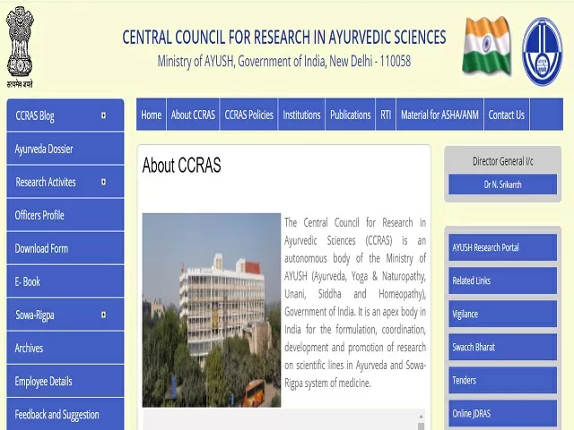 CCRAS SRF, Consultant, DEO and Other Posts 2021