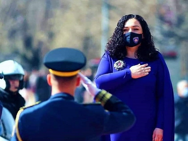 Vjosa Osmani-Sadriu sworn in as post-war Kosovo's second Female President