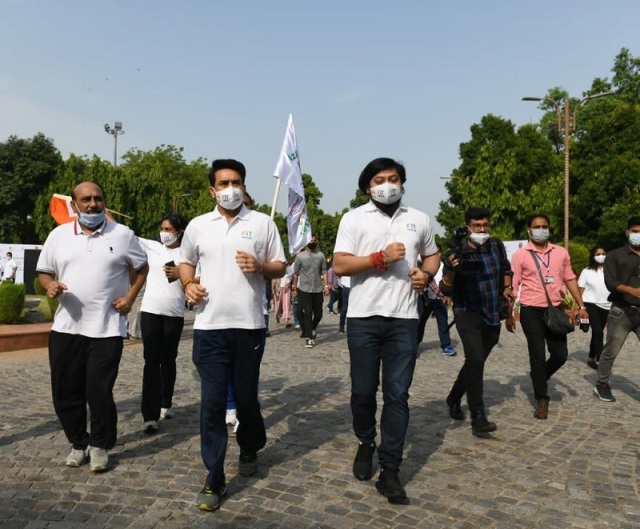 Fit India Freedom Run as part of Independence