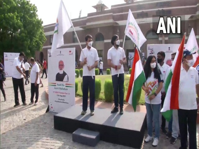 Fit India Freedom Run 2.0 launch, Source: ANI