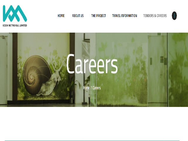 Kochi Metro Recruitment 2021 for Fleet Manager, Supervisor & Other ...